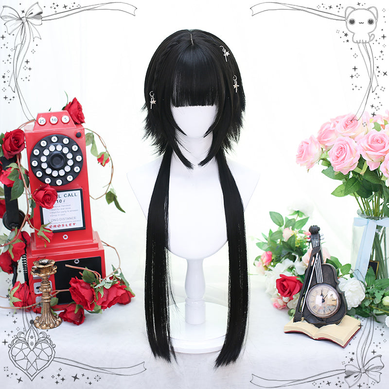Moon Night - Lolita Highlights Bang Short Wigs - image 5