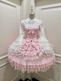 Flower Ode - Doll-like Sweet Lolita Jumper Dress - image 1