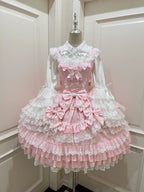 Flower Ode - Doll-like Sweet Lolita Jumper Dress - image 1
