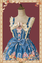 Fairytale Town Prom - Printed Tea Party Classic Lolita JSK Suit - image 31