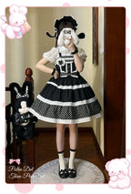 Cotton Sweet Lolita Polka Dot JSK and Salopette Dress and Accessories - image 18