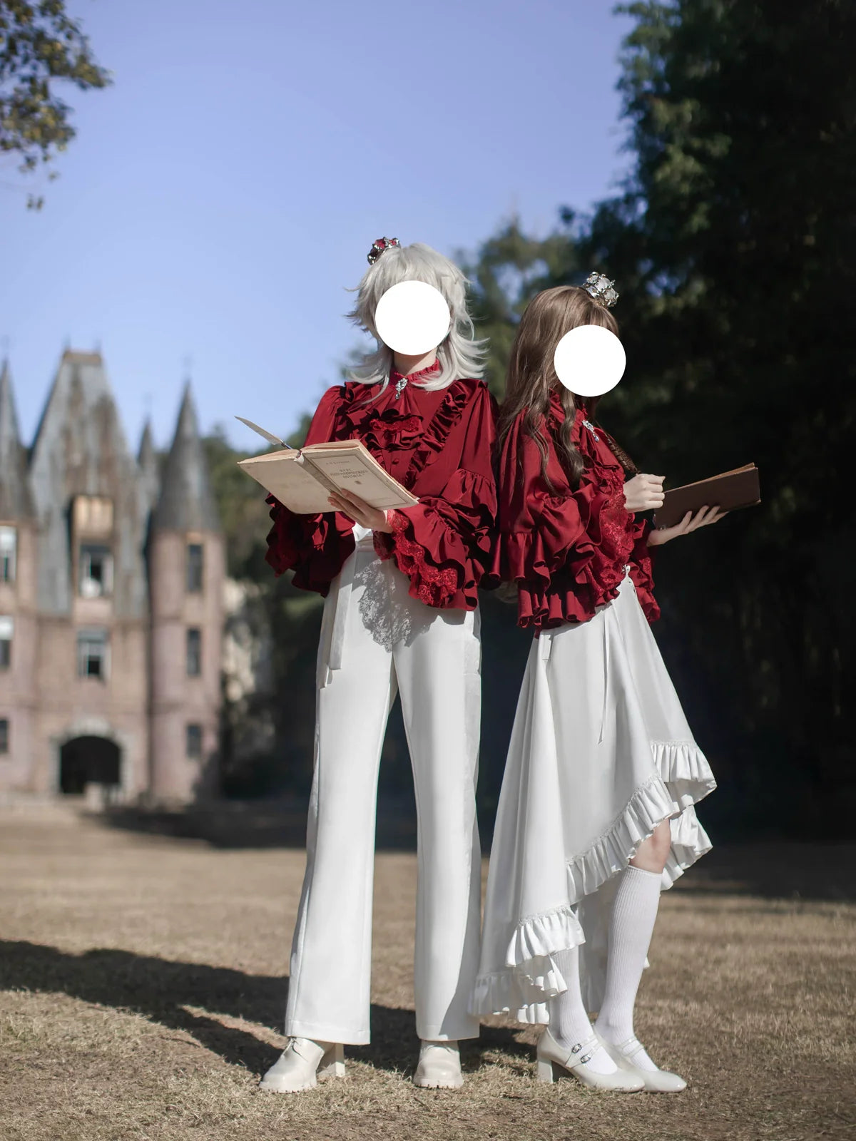 Night & Day Sonata Ouji Lolita Shirt and Pants Set - image 20