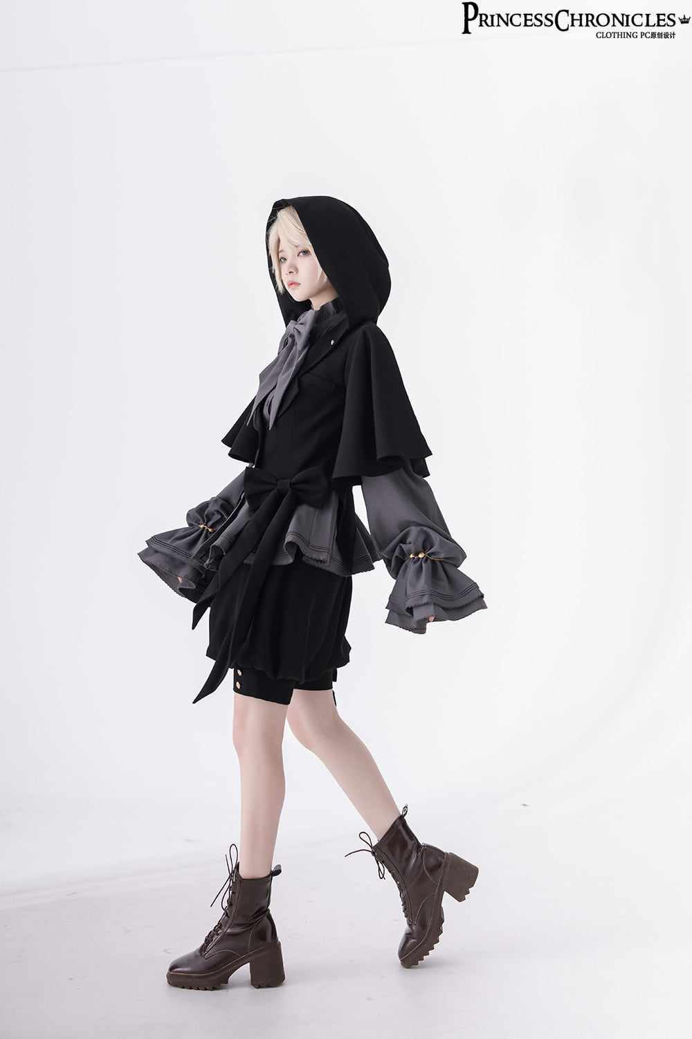 Hunting Rabbit Ouji Lolita Rabbit Ears Coat and Shirt Set - image 13