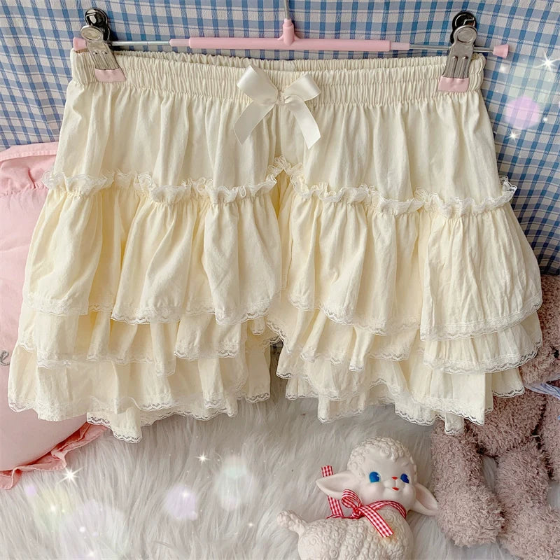 Cotton Lolita Bloomer, Loose Ruffled Hem - image 14