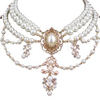 Baroque Layered Pearl Lolita Necklace - image 10