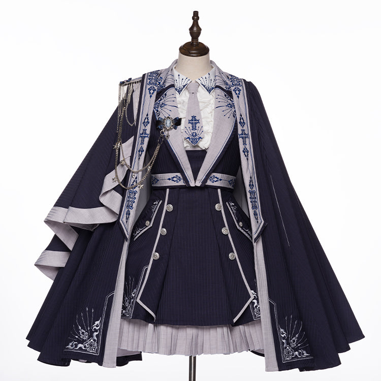 Youpairui - Sheffield - British Style Lolita JSK Set - image 5
