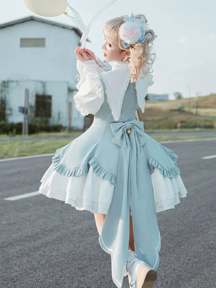 Magic Girl - Sweet Lolita Long Sleeve OP Christmas - image 14