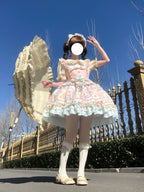 Sweet Cat Fruit Candy - Sweet Lolita Dessert Printed JSK Dress, Bows & Ruffles and Accessories - image 18