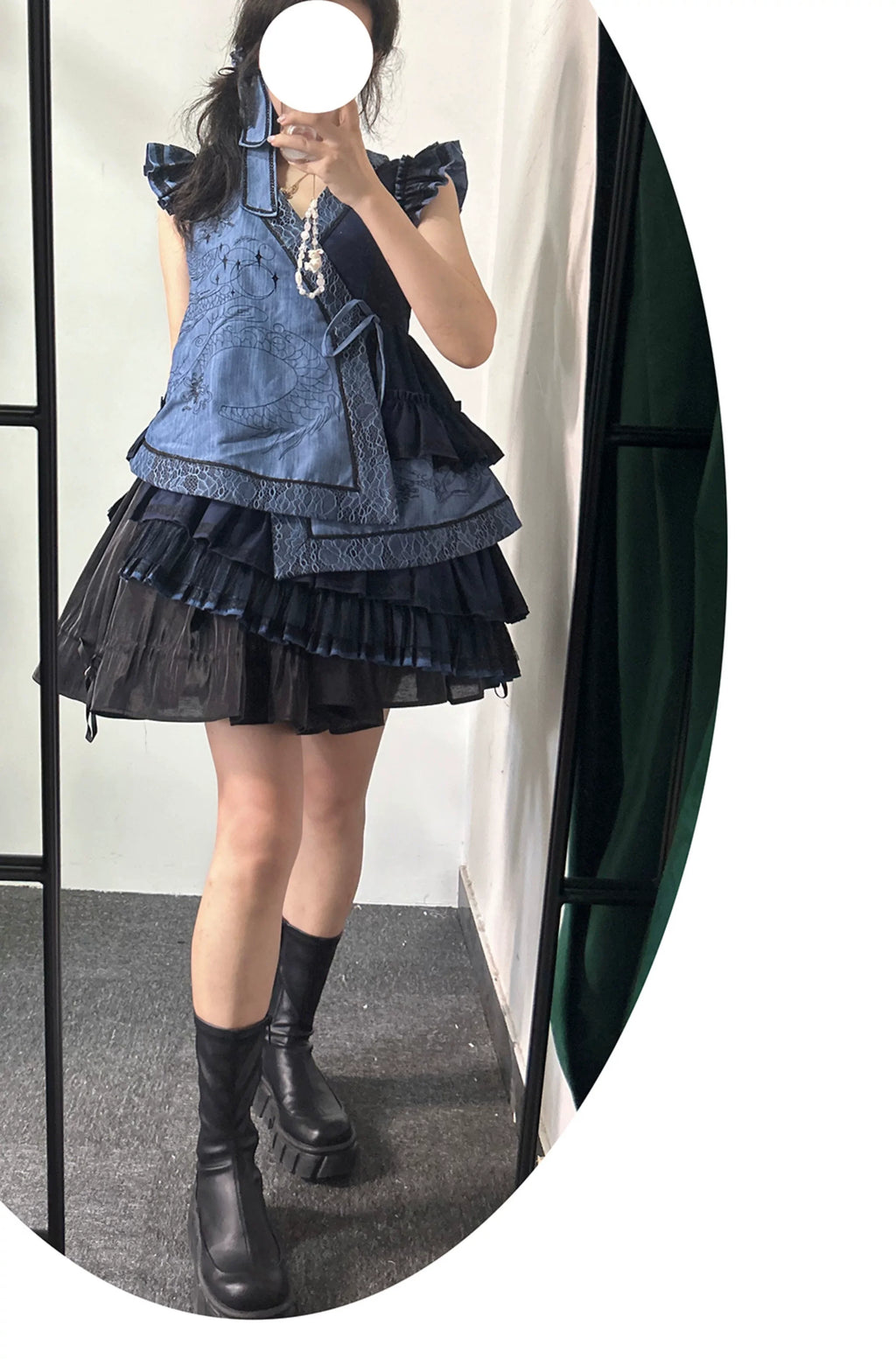 Adjustable Dual-use Lolita Bloomers and Petticoat - image 14