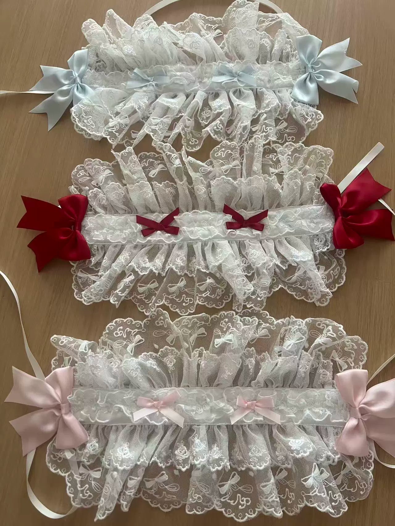 Floral Dream Isle - Sweet Lolita Doll-like JSK Dress, Bows & Lace - image 36