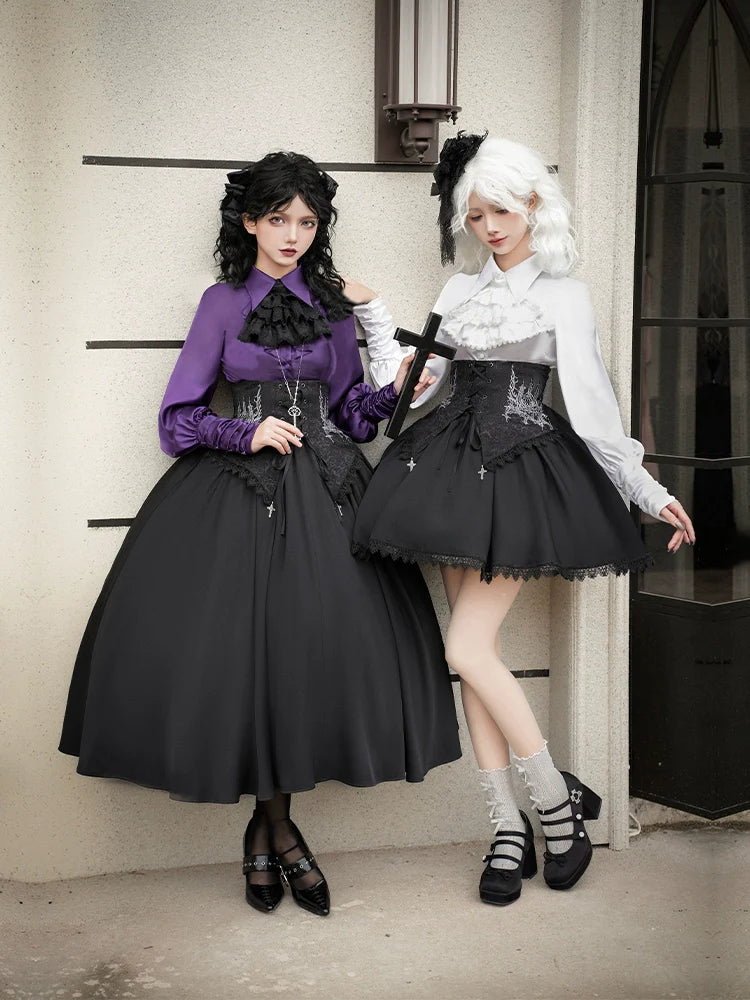 Thorny Night Gothic Lolita Bust-Support JSK - image 2
