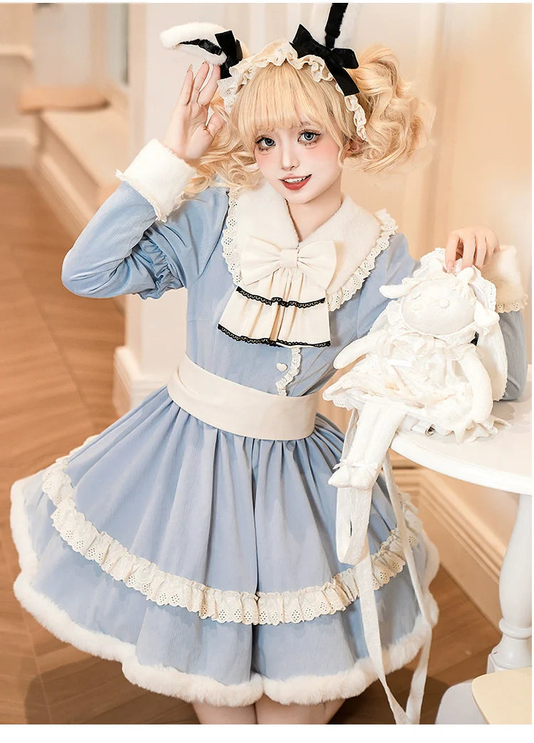 Puppet Box - Kawaii Lolita Bag Lamb Kitten Detachable Bag Dress Hat and Accessories - image 5