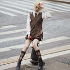 Detective Rabbit Kiri - Ouji Lolita Outfits, Backpack Pants - image 3