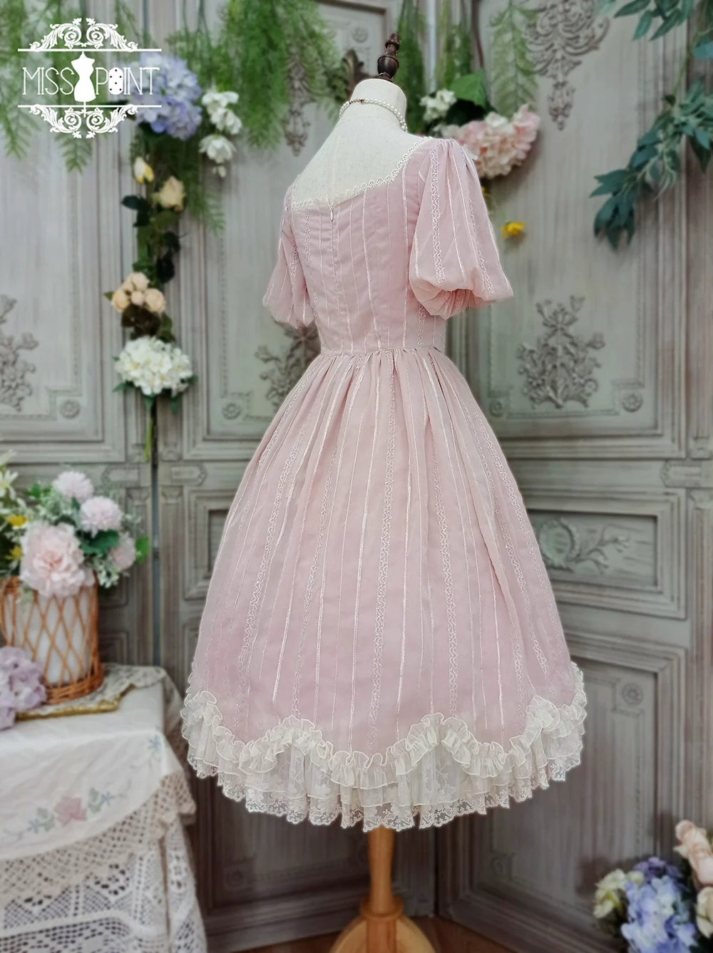 Tulip - Classic Lolita Short Sleeve OP Dress - image 15