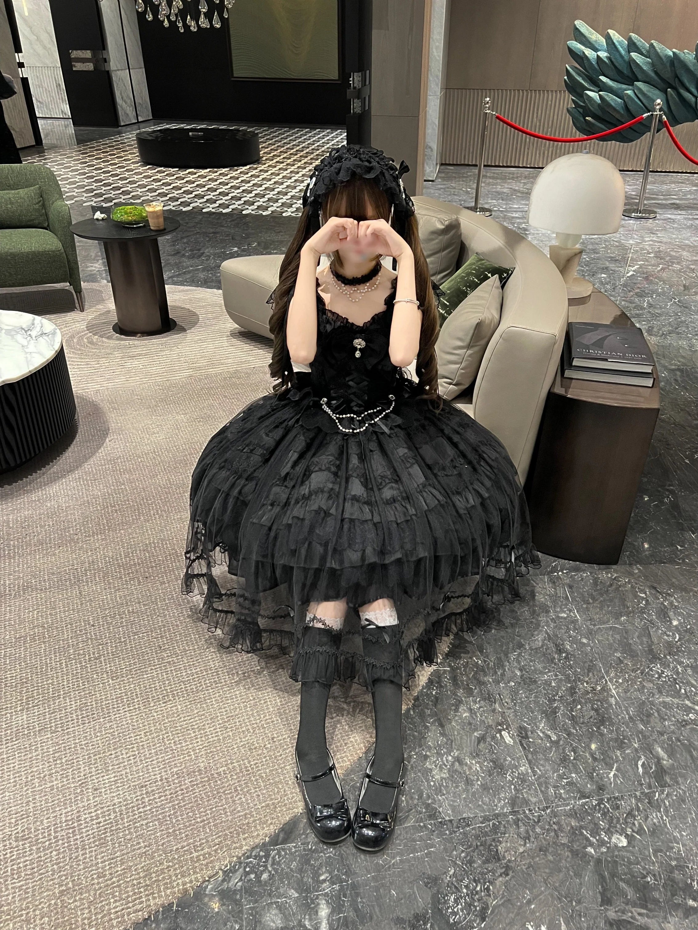 Eternal Vow - Wedding Lolita JSK, Detachable Overlay - image 21