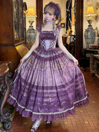 Foggy Vineyard - Fishbone Classic Lolita Bodice, Maxi Skirt - image 7