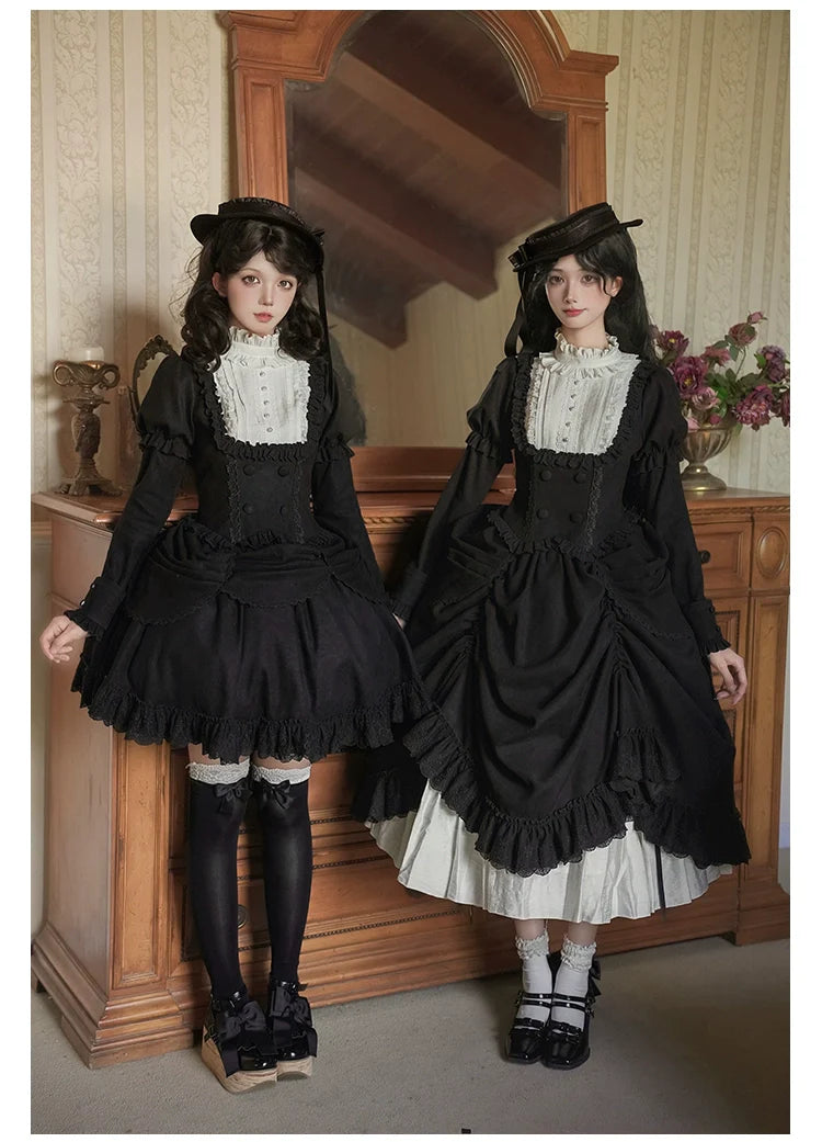 Fog City Time Difference - Classic Lolita SK & Blouse Suit - image 1