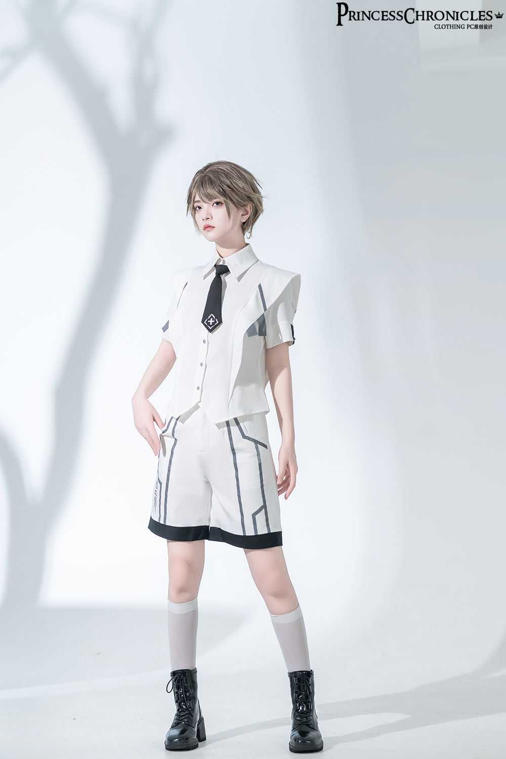 Dry Sea and Ashlar - Futuristic Ouji Shirt, Cloak and Shorts Collection - image 9