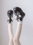 Milk Bear - Winter Lolita Shoes Thick Sole Fleece Snow Boots - image 14
