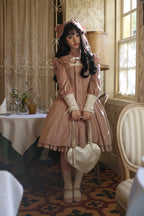 Annie's Gift - Elegant Velvet Lolita OP Dress - image 20