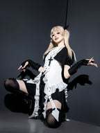 Shard Gem - Gothic Lolita Skirt Set with Sleeveless Shirt & Short Jacket - image 5