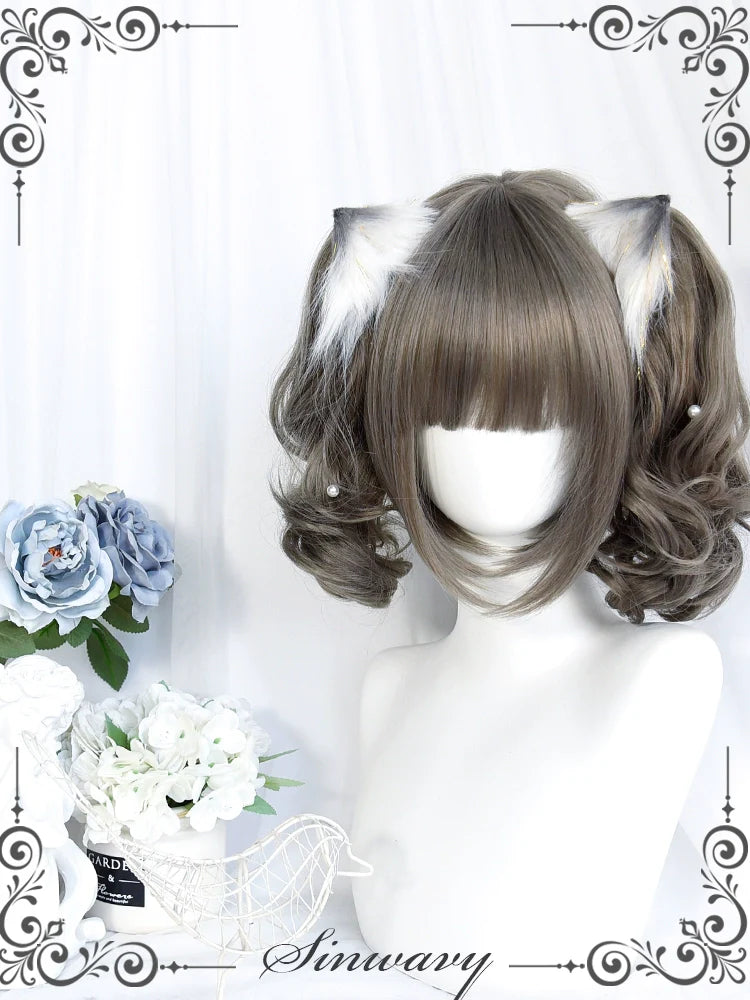 Pandora's Box - Lolita Short Wig with Cute Double Ponytails - image 32