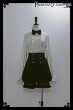 Desperate Bunny - Ouji Lolita Vest Shorts Set - image 41