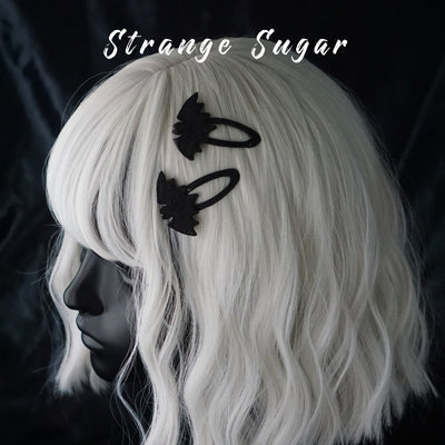 Strange Sugar Gothic Skull Bat Hairclip Collection - image 17