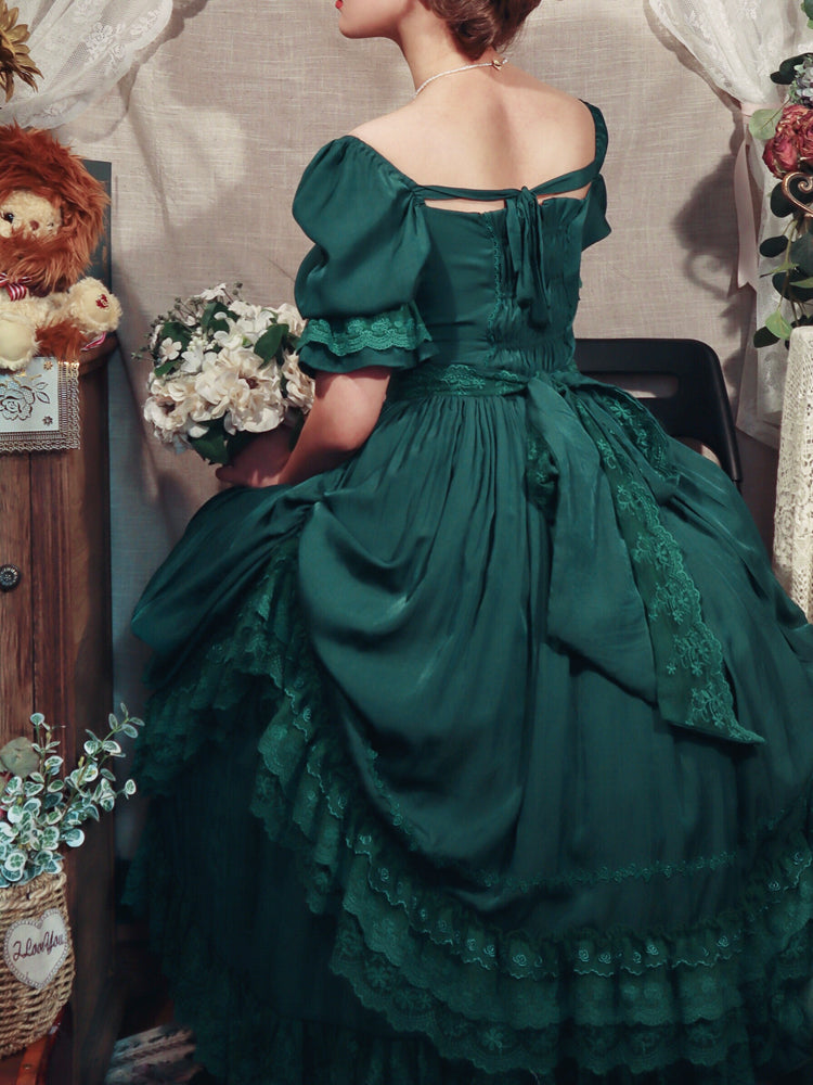 CLA Vintage French Lolita OP Dress - image 42