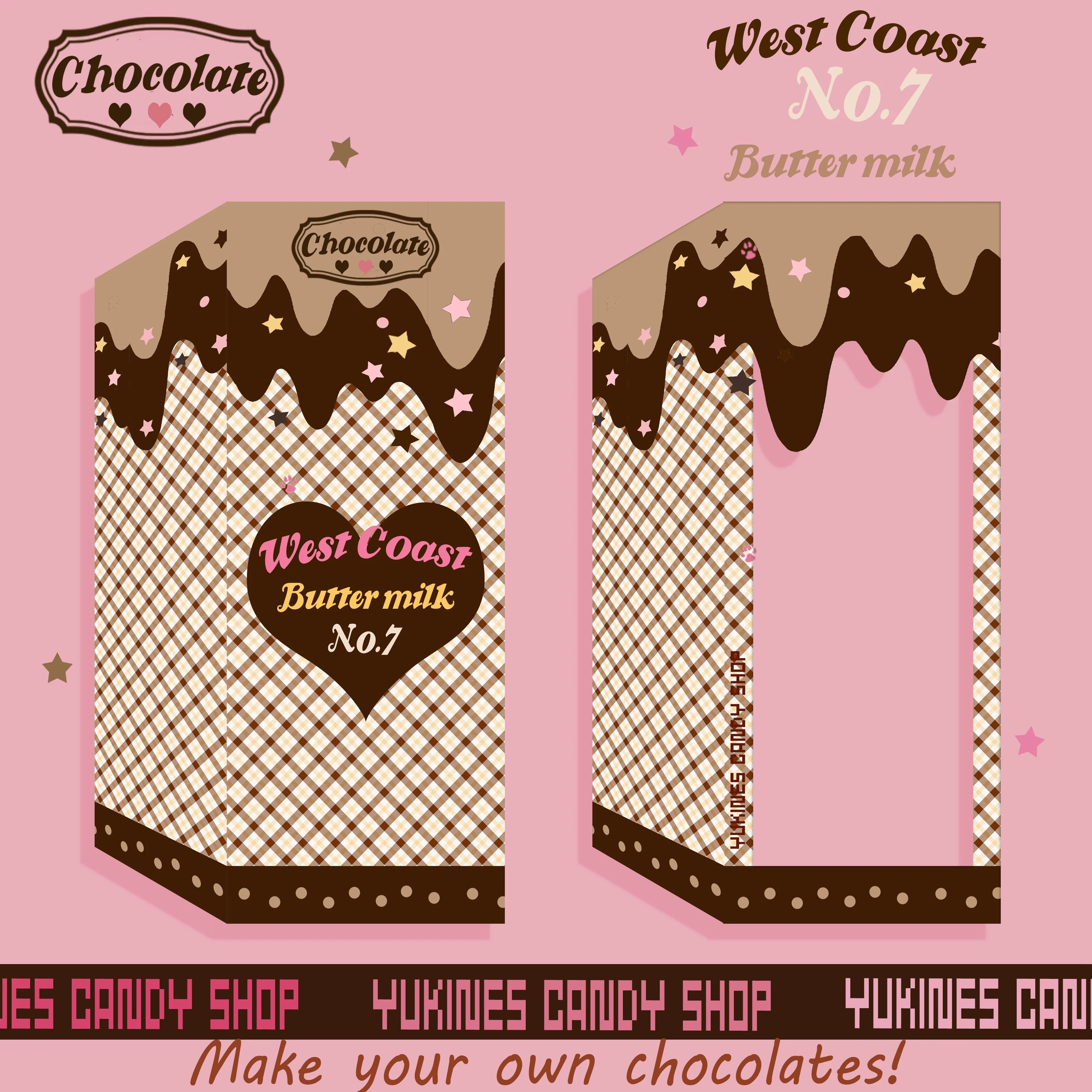 Kawaii Lolita Chocolate Color Cotton Socks - image 53