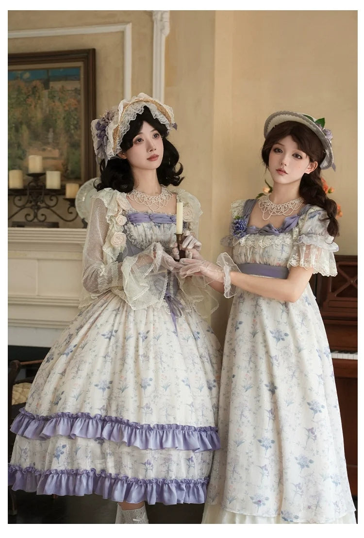 Iris Secret Twins Lolita OP and Bodice JSK Series and Accessories - image 12