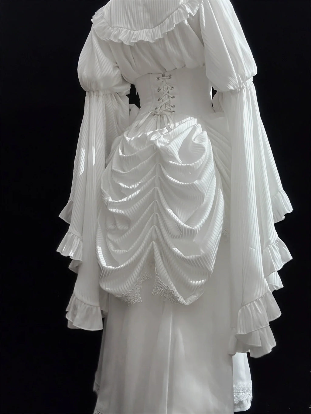Dreaming Gothic Lolita Fishbone Long Skirt - image 28