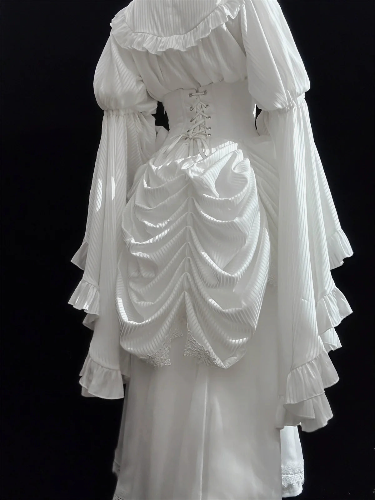 Dreaming Gothic Lolita Fishbone Long Skirt - image 28
