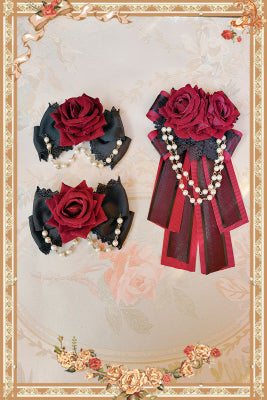 Witch's Apprentice - Gothic Lolita Split Type Black Suit - image 22