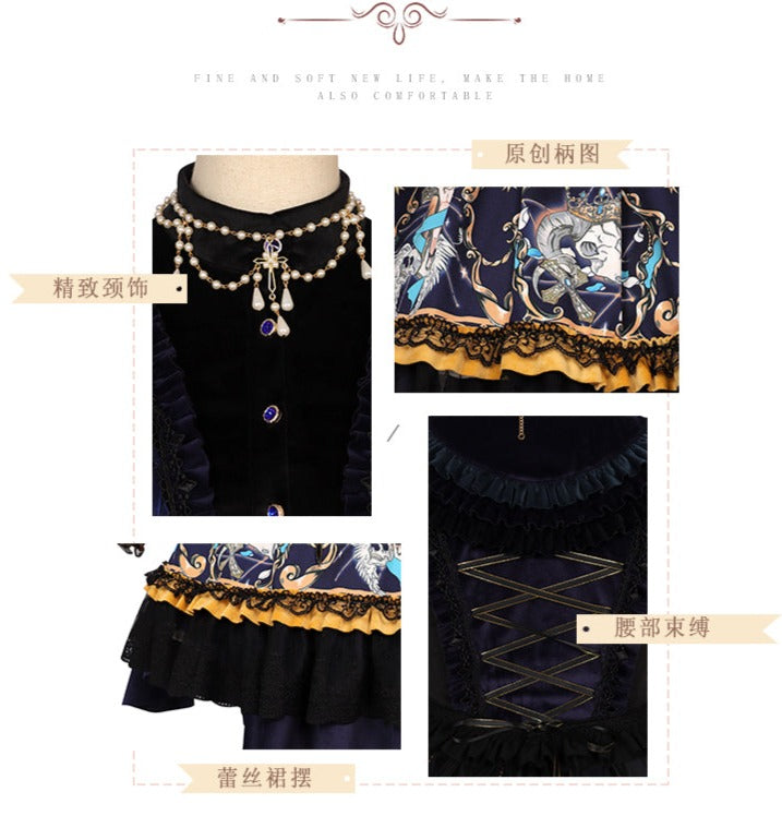 God Redemption - Retro Gothic OP, Printed Dress and Accessories - image 17