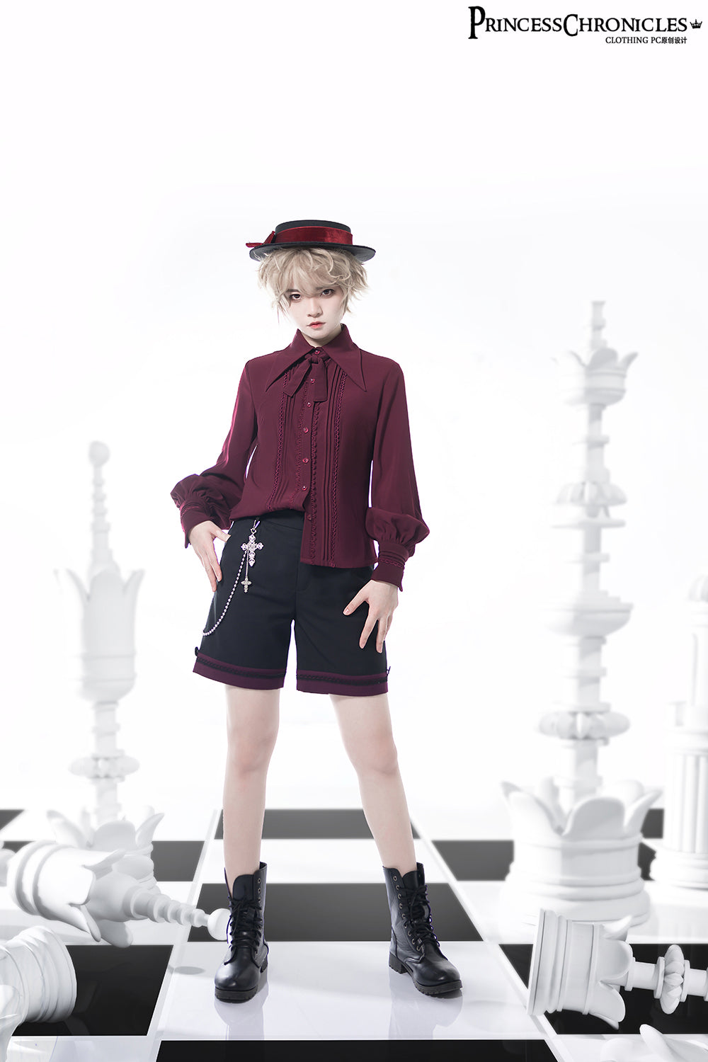 Retro Ouji Lolita Blouse in Multiple Colors - image 2