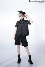 Black and Blue - Gothic Lolita Brooch - image 9