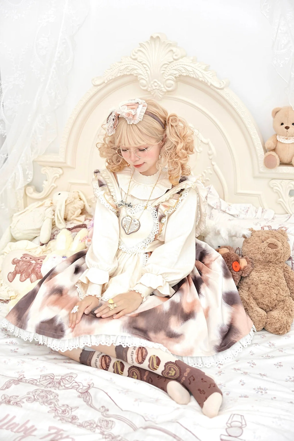 Sweet Lolita Sweater Autumn and Winter Lolita Inner Wear - image 4