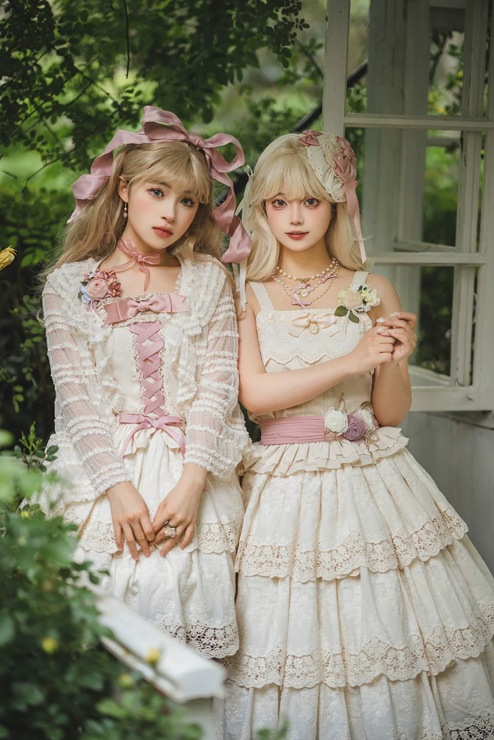 Forest Waltz - Classic Lolita Tiered Skirt Multi-layer Embroidered SK - image 5