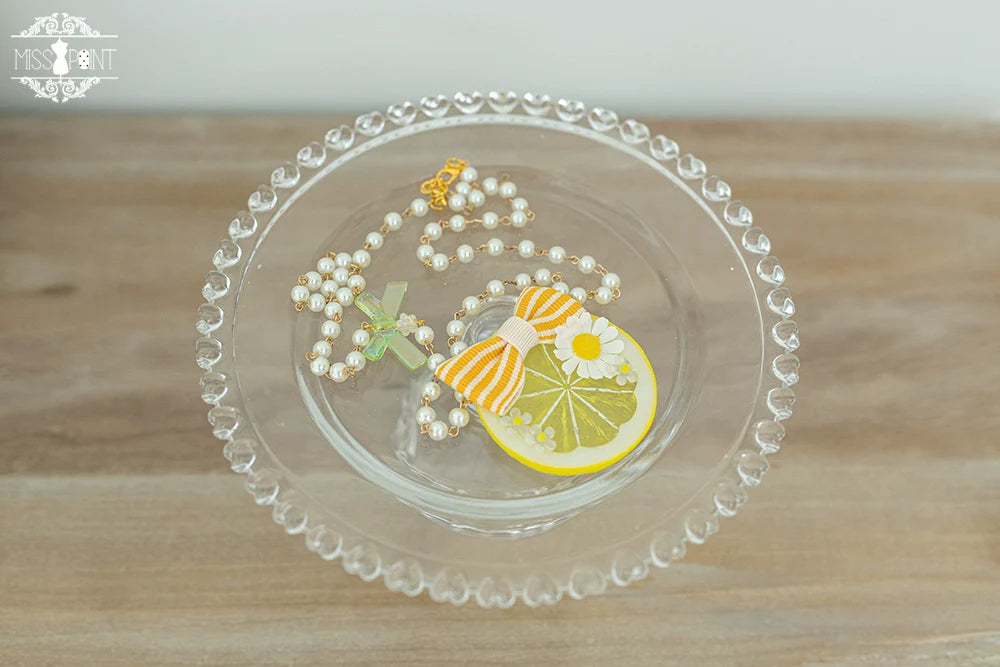 Daisy Lemon - Kawaii Lolita Lemon and Flowers Accessory - image 13