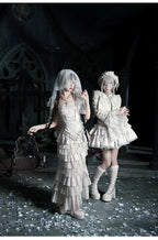 Humanoid Robot - Silver Gothic Lolita Mermaid Skirt Set - image 23