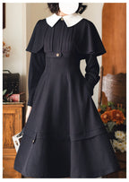 Forest Antique Box - Classic Lolita OP Dress with Detachable Short Cape - image 20