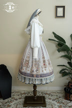 Demon Hunting Notes - Fishbone Gothic Lolita Skirt - image 57
