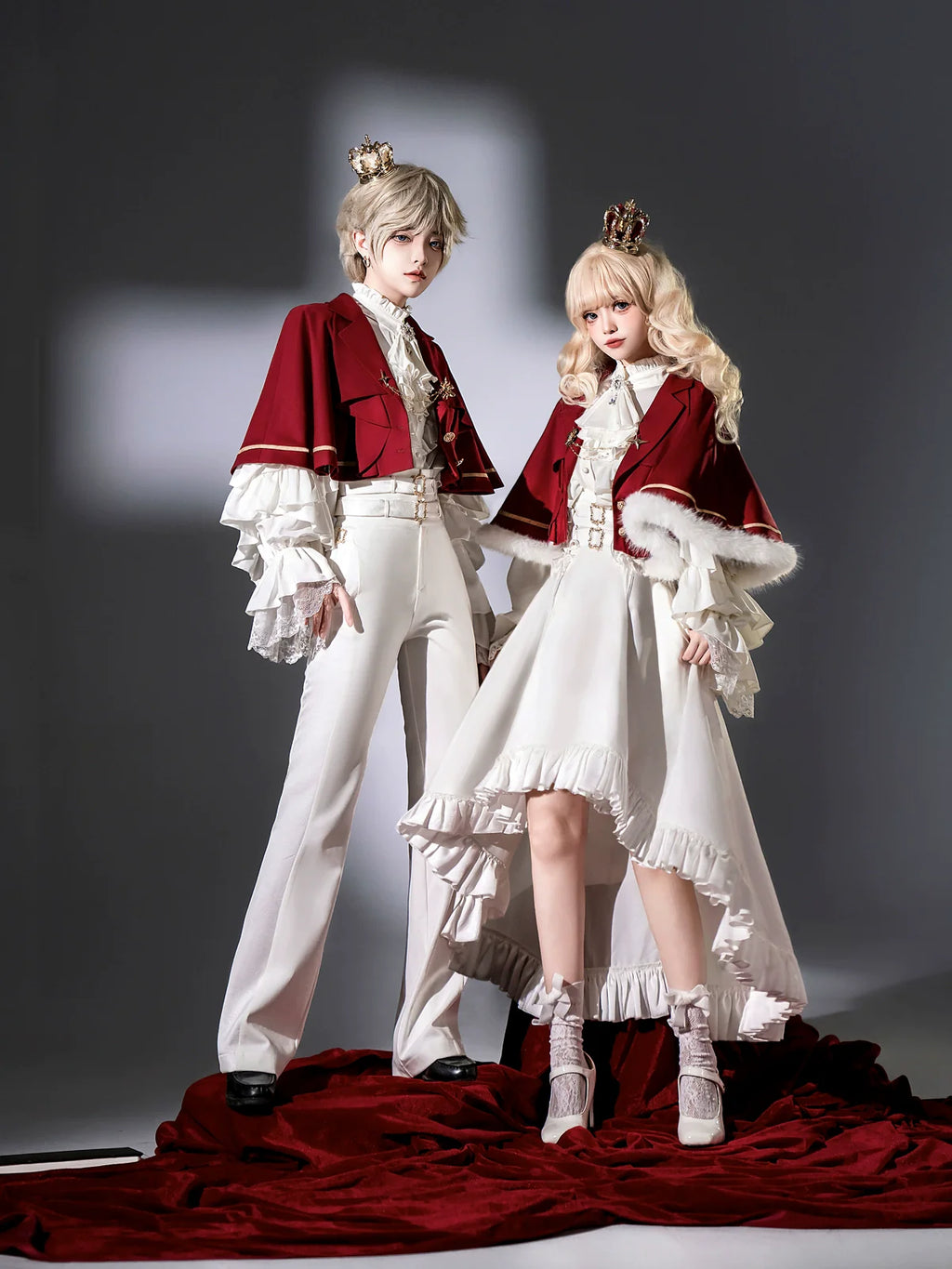 Night & Day Sonata Ouji Lolita Shirt and Pants Set - image 18