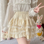 Kawaii Lolita Skirt Lace Cake Short SK - image 7