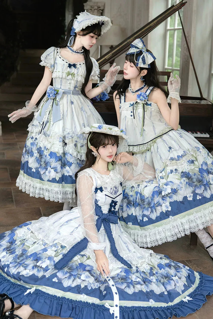 Blue Kite Lolita JSK Dress and Accessories Series - image 1