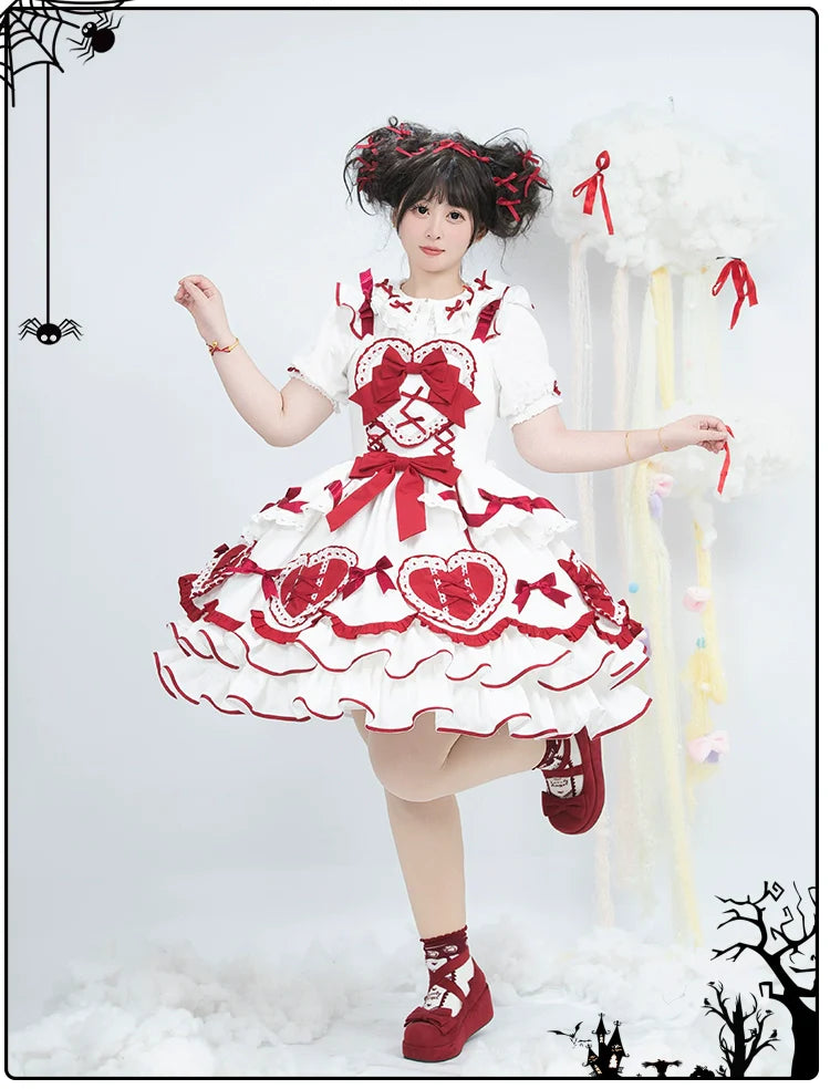 Icing Sugar Gift Box Plus Size Sweet Lolita JSK Dress Set - image 12