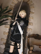 Oathbound Sword - Ouji Top, Shorts and High-Low Coat Collection - image 10