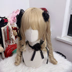 Elegant Lolita Rose Choker Handmade Headdress Set Multicolors - image 23