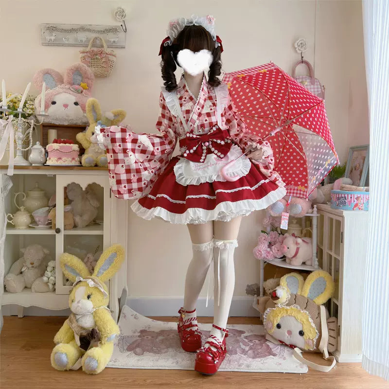 Han Lolita OP Dress Japanese Style Dress for Summer Wear - image 16